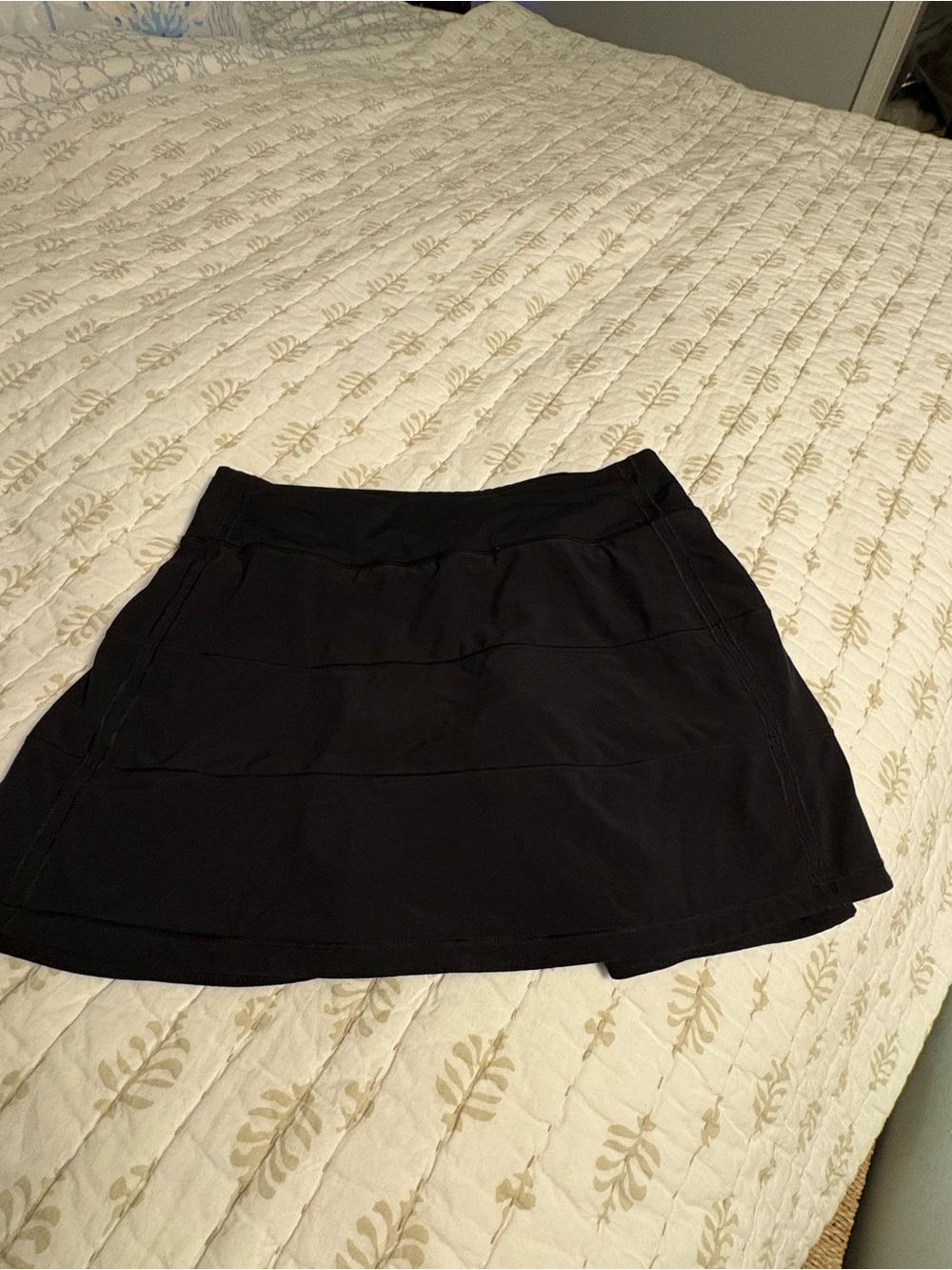 lululemon athletica Black Athletic Mini Skirt